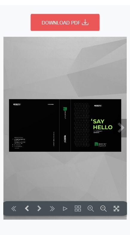 E-Catalog Mobile Preview