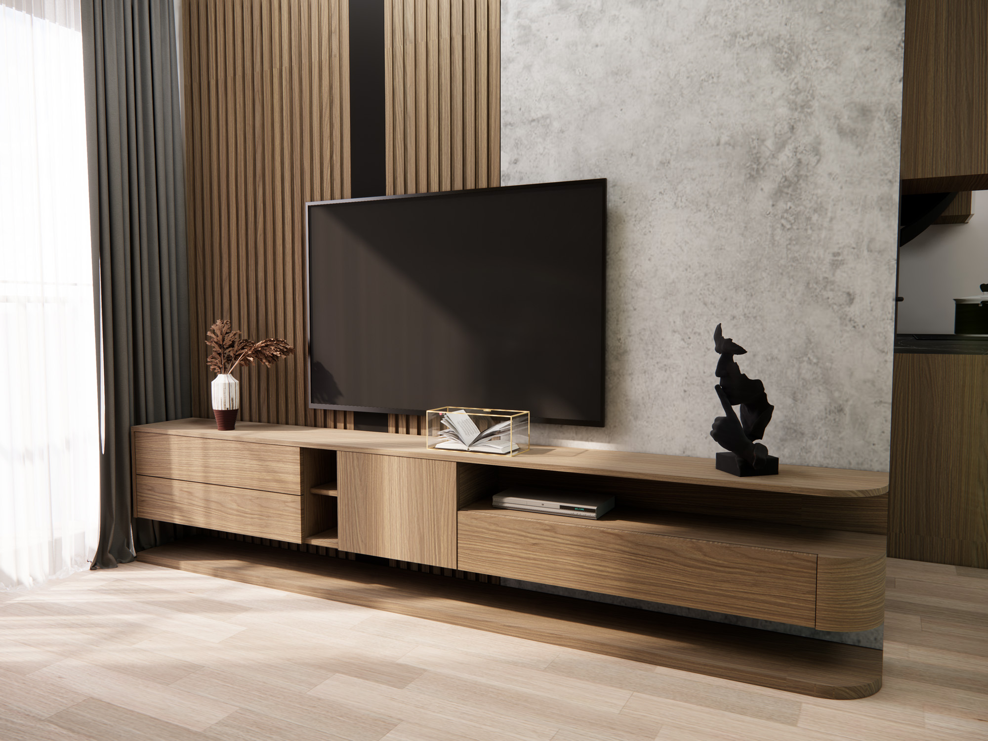 Printed Tv Unit